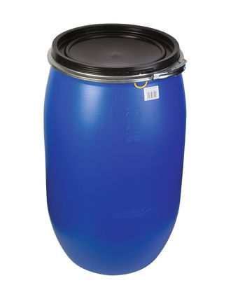 OEM Fut De Maceraci&oacute;n De 120 L Azul, Con Tapa + Aros De Hierro, Calidad Alimentaria - Otro