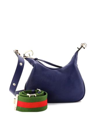 Gucci Attache Shoulder Bag Leather Small crossbody bag - Nero