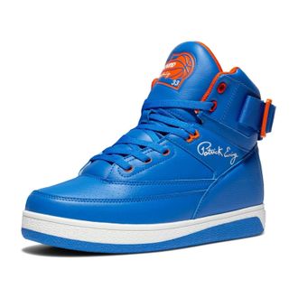 Ewing 33 Orion Strap Basketball Shoe - Mens, Royal/White/Orange, 9 UK
