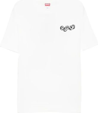 Kenzo T-shirt con logo - Bianco