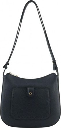 Pourchet Bride Soft Crossbody Bag - Dames - Schoudertassen - Blauw - ONE Size - Leer - Tassen