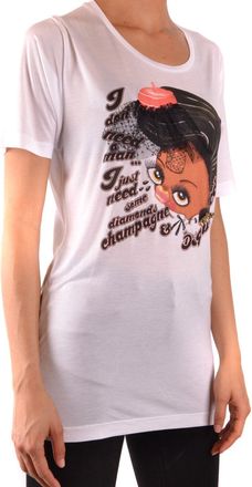 Dsquared2 T-Shirt mit kurzen &Auml;rmeln Wei&szlig;