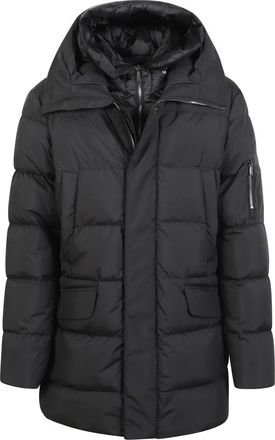 Moorer Mougi Jacket - Heren - Jassen - Zwart - Maat: XL Zijde