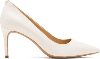 Michael Kors Alina Flex 76mm leather pumps - women - Calf Leather - 8.5 - White
