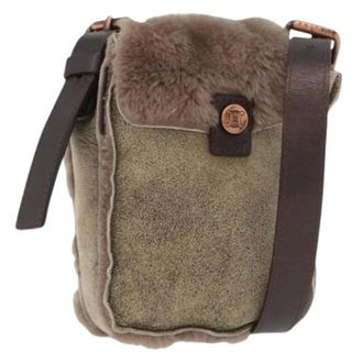 Celine Pre-owned Cross Body Bags, female, Brown, Size: ONE SIZE Pre-owned Vintage Shoulder Bag