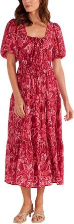 Minkpink Mae Tiered Midi Dress