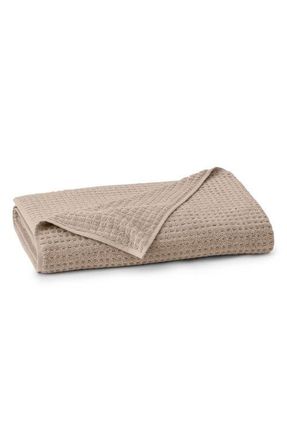Boll & Branch Ultra Plush Organic Cotton Waffle Bath Sheet in Oak at Nordstrom