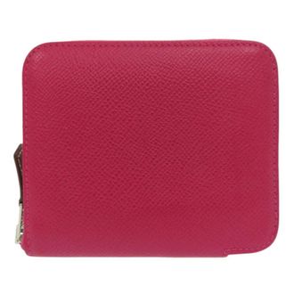 Herm&egrave;s Pre-owned Hermes Epsom Silk in Compact Wallet Ladies QNV0YOKD4GK1U9UZ