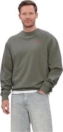 For&eacute;t Flag Sweatshirt - Heren - Sweatshirts - Groen - XL - Katoen - Hoodies & sweatvesten