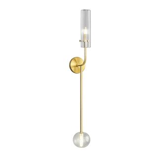 OEM L&aacute;mpara De Pared Doble Antora Dos De 80 Cm, Elegante Y Moderna, Color Dorado