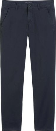 Marc O'Polo Stig Shaped Chino - Heren - Chinos - Blauw - W30 L34 - Katoen - Broeken