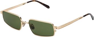 Retro Superfuture B0M Schizo Zonnebril - unisex - Accessoires - Geel - Maat: 54 MM