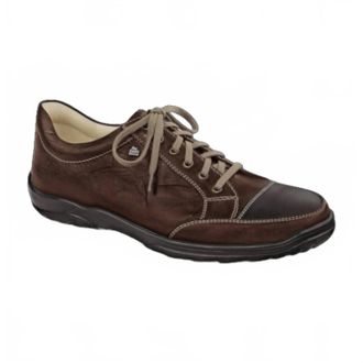 Finn Comfort Mens Alamo Shoe In Plavajo/palmer Kastanie/cigar