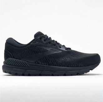Brooks Mens Addiction Gts 15 Running Shoe In Black/black/ebony