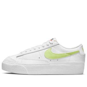 Nike (WMNS) Nike Blazer Low Platform White Light Lemon Twist DJ0292-102