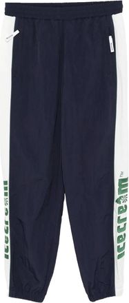 Icecream logo track pants - Blue