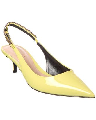 Gucci Signoria Patent Slingback Pump