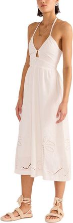 Minkpink Romina Broderie Midi Dress