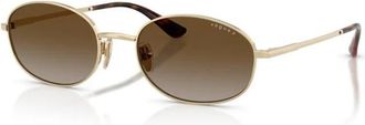 Vogue Eyewear Vo 4323S Ovale Zonnebril - Dames - Zonnebrillen - Geel - 56 MM - Accessoires