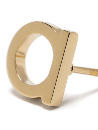 Ferragamo Gancini S Earrings - Gold