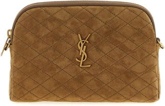 Saint Laurent Brown Gaby Crossbody Bag