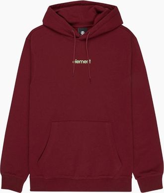 Element Mens Element Mens Lowcase Graphic Hoodie - Red - Size: 40
