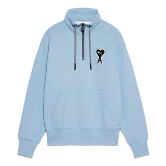 Puma X Ami Half Zip Sweatshirt Blue 535993-73