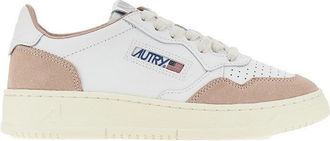 Autry Suede and leather Medalist Low sneakers Woman 36