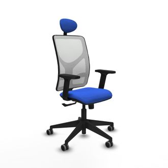 Piqueras y Crespo Silla De Oficina Piqueras Y Crespo Motilla Negro Espuma Alta Densidad