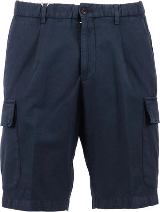 BRIGLIA 1949 Bermuda - Heren - Korte Broeken - Blauw - S - Korte Broeken