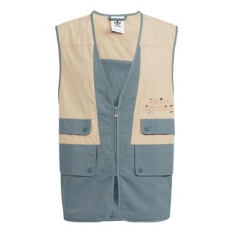 adidas x CHARR Vest Blue Khaki IA8477