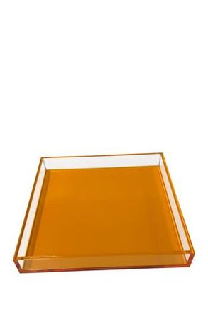 R16 Home Neon Orange Square Tray at Nordstrom Rack