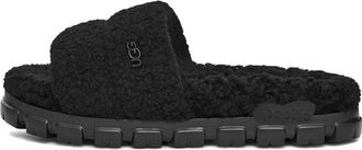 UGG (WMNS) UGG Cozetta Curly Slide Black 1130838-BLK