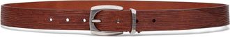 Brunello Cucinelli ardillon-buckle leather belt - men - Calf Leather/Metal - 100 - Brown