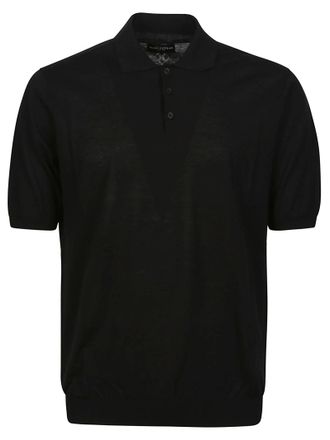 Ballantyne Short Sleeve Plain Fitted Polo