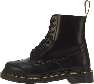 Dr. Martens 1460 Pascal RI Analine & Vintage Smooth Leather Boots Black 43214001