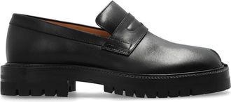Maison Margiela Tabi leather loafers - women - Leather - 36 - Black