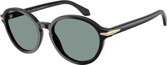 Giorgio Armani AR8237 587556 Womens Sunglasses Black Size 53