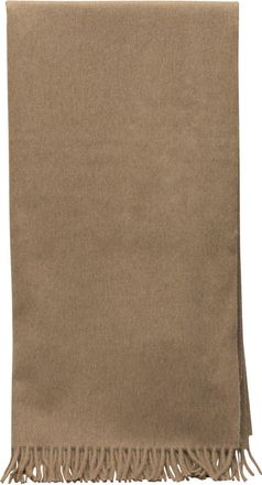 Max Mara Camel Scarf Scarves Marrone-Donna