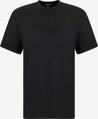 James Perse Jersey-T-Shirt mit kurzen Ärmeln und Rundhals