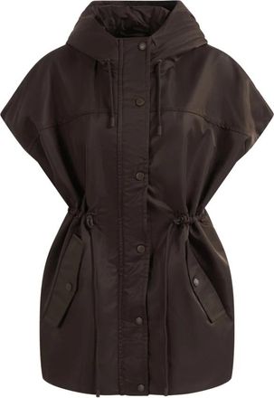 Max Mara Origano Padded Gilet - Dames - Bodywarmers - Bruin - XS - Jassen