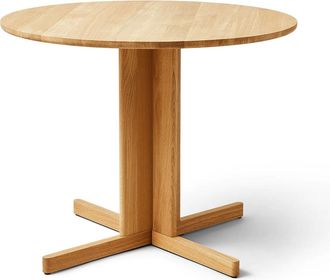Form & Refine Trefoil Tisch, &Oslash; 90 cm, Eiche natur