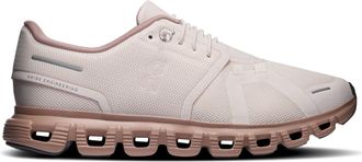 On Running Womens Cloud 6 Oyster Biscuit