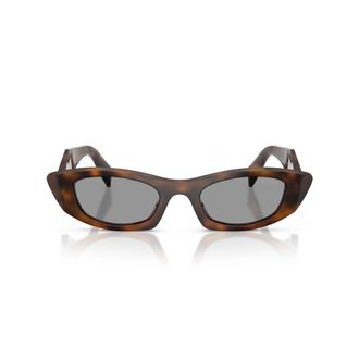 Prada 0pr B16s Angular Cat-Eye Sunglasses