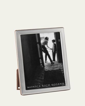 Monica Rich Kosann Sterling SIlver Mini-Checked Photo Frame, 8 x 10