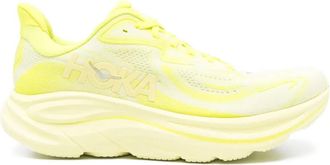 Hoka One One lace-up mesh trainers - Yellow