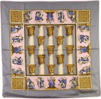 Celine Pre-owned Scarves, female, Multicolor, Size: ONE SIZE Pre-owned Silk scarves