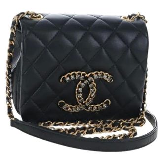 Chanel Pre-owned Vintage Mini Shoulder Bag - Dames - Pre-owned - Zwart - Maat: ONE Size