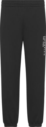 Calvin Klein Jeans Sweathose CALVIN KLEIN JEANS CALVIN 1968 GRAPHIC, Herren, Gr. XXL, N-Gr, schwarz, Sweatware, Obermaterial: 100% Baumwolle, unifarben, regular fit lang
