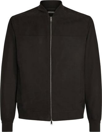 Ermenegildo Zegna Bomber Secondskin - Nero